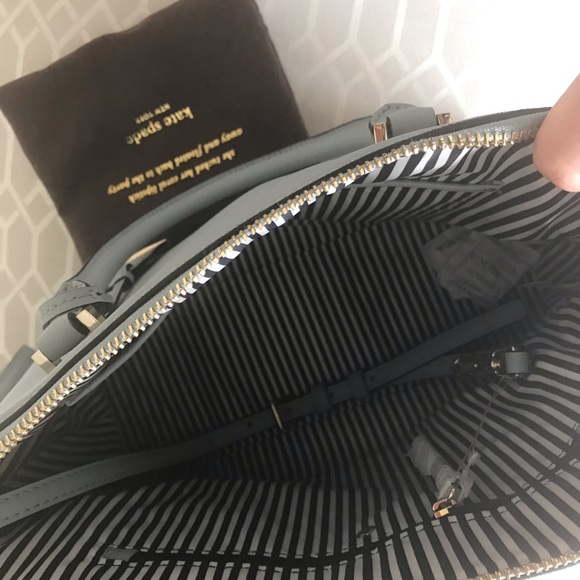 Kate Spade Horizon Blue Satchel - Picture 7 of 8